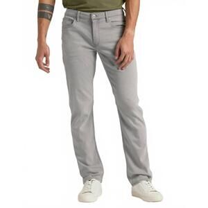 NEW TRUE CLASSIC men’s straight comfort stretch jeans in grey